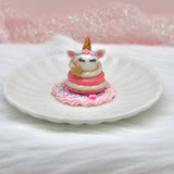 Kawaii Unicorn Macaron Jewelry Dish by Kawaii Craft Shop