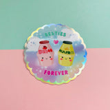 Glitter Kawaii Stickers