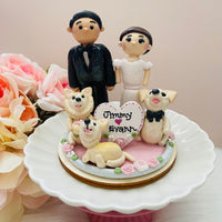 Custom Clay Cake Topper