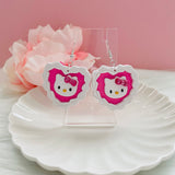 Kawaii Character Cake Earrings