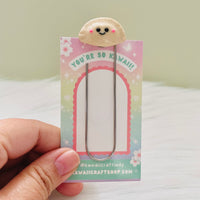 Kawaii Paper Clip Style Bookmarks