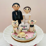 Custom Clay Cake Topper