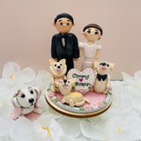 Custom Clay Cake Topper