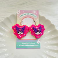 Kawaii Character Donut Earrings