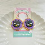 Kawaii Character Donut Earrings