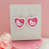 Kawaii Character Cake Earrings