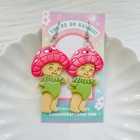 Kawaii Kewpie Earrings