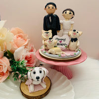 Custom Clay Cake Topper