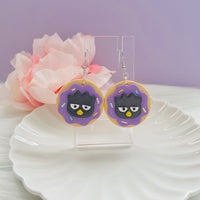 Kawaii Character Donut Earrings