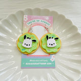 Kawaii Character Donut Earrings