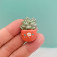 Plant Clay Magnets