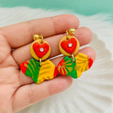 Juneteenth Colorful Earrings
