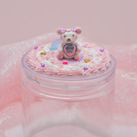 Kawaii Bear Decoden Jar by Kawaii Craft Shop