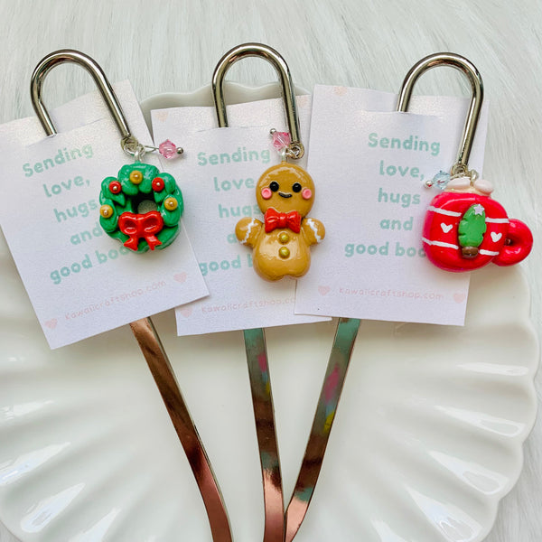Holiday Charm Bookmarks