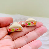 Fruit Sando Clay Earrings