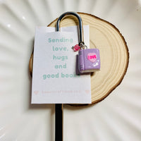 Love Books Charm Bookmarks