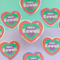 Holographic Kawaii Stickers
